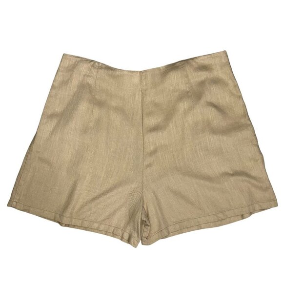 ASOS DESIGN Plus Size Pleated High-Waist Shorts | NWT | Size 18 - Picture 3 of 8